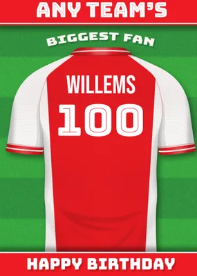 Greetz | Verjaardagskaart | Voetbal