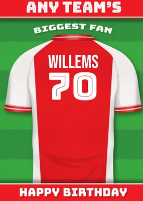 Greetz | Verjaardagskaart | Voetbal