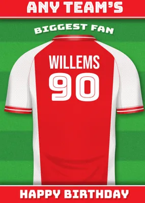 Greetz | Verjaardagskaart | Voetbal