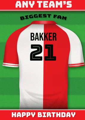 Greetz | Verjaardagskaart | Voetbal