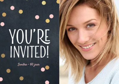 Luckz | Uitnodiging verjaardag | Met foto