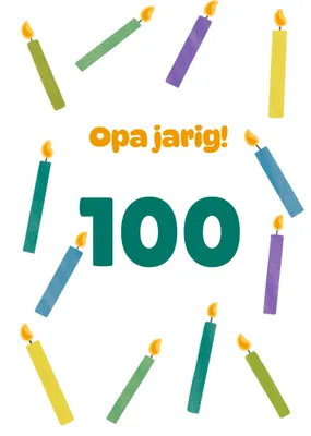 Greetz | Verjaardagskaart | Taartkaarsjes | Opa