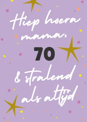 Greetz | Verjaardagskaart | Stralend als altijd | Aanpasbare leeftijd