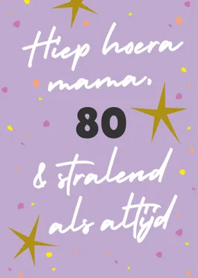 Greetz | Verjaardagskaart | Stralend als altijd | Aanpasbare leeftijd