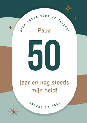 Greetz | Verjaardagskaart | Papa | Met leeftijd