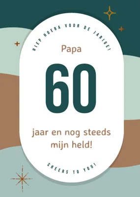 Greetz | Verjaardagskaart | Papa | Met leeftijd
