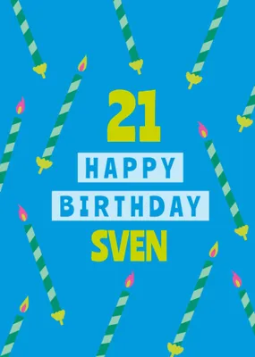 Stiching Jarige Job | Verjaardagskaart | Happy Birthday