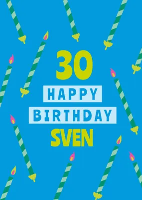 Stiching Jarige Job | Verjaardagskaart | Happy Birthday