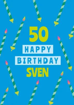 Stiching Jarige Job | Verjaardagskaart | Happy Birthday