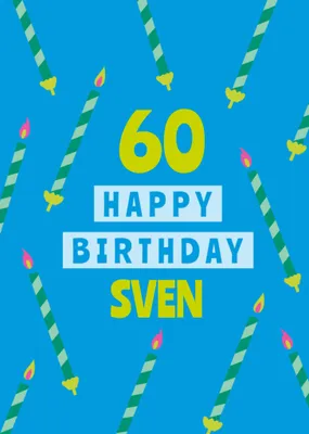 Stiching Jarige Job | Verjaardagskaart | Happy Birthday