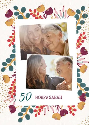 Greetz | Verjaardagskaart | Hoera Sarah