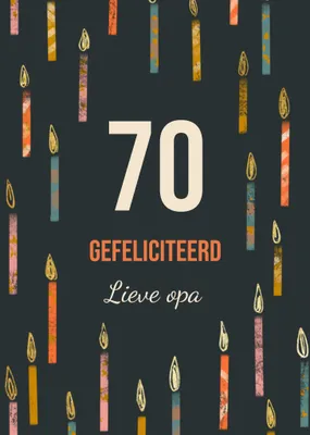 Verjaardagskaart | Greetz | Opa | Leeftijd