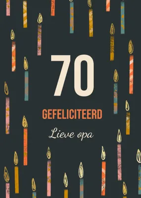Verjaardagskaart | Greetz | Opa | Leeftijd