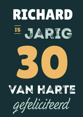 Verjaardagskaart | Greetz | You're my type | Tekst