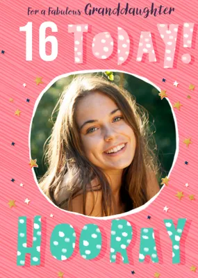 Greetz | Verjaardagskaart | 16 today hooray