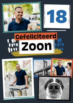 Greetz | Verjaardagskaart | fotokaart met leeftijd