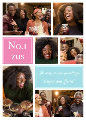 Greetz | Verjaardagskaart | fotokaart met naam