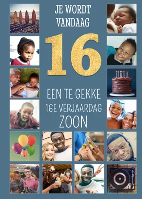 Greetz | Verjaardagskaart | Tiener | Foto