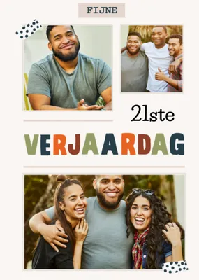 Greetz | Verjaardagskaart | fotokaart met leeftijd
