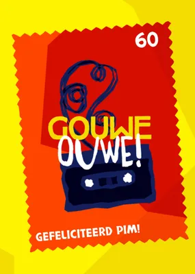 Greetz | Verjaardagskaart | cassetteband