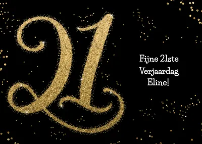 Letters by Julia | Verjaardagskaart | met naam