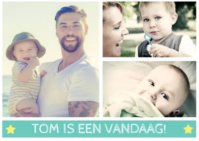 Greetz | Verjaardagskaart | Baby | 1 jaar