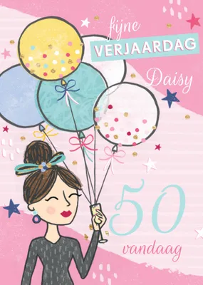 Studio Sundae | Verjaardagskaart | met naam