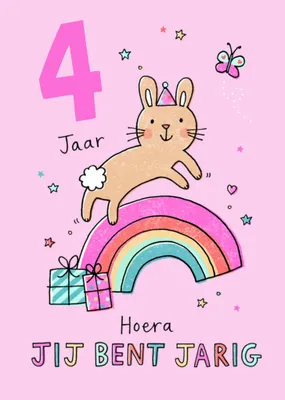 Jenny Seddon | Verjaardagskaart | hoera jij bent jarig