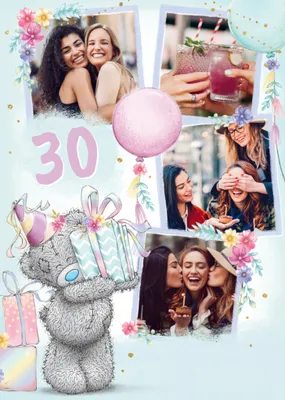 Me to You | Verjaardagskaart | Tatty Teddy | 30 | Met fotos
